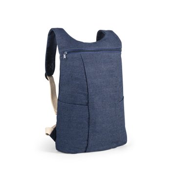 Mochila casual em denim reciclado 8 L